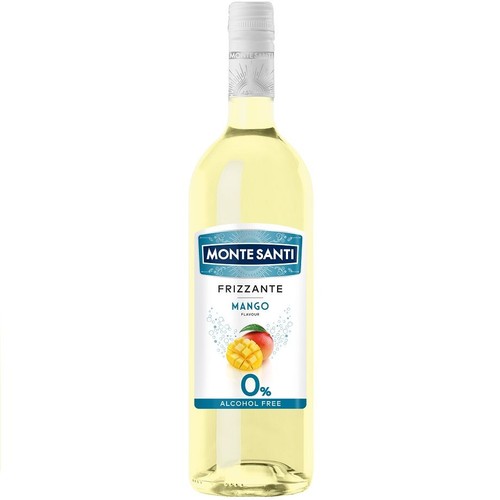 Wino bezalkoholowe białe Mango alk. do 0,5% obj. Monte Santi 750 ml