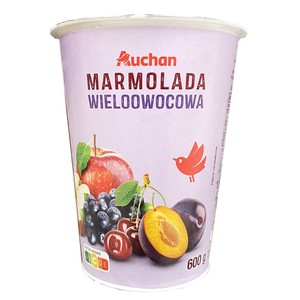 Marmolada wieloowocowa Auchan 600 g