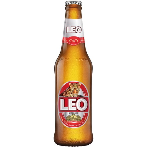 Piwo tajlandzkie jasne Lager alk. 5.0% obj. Leo 330 ml