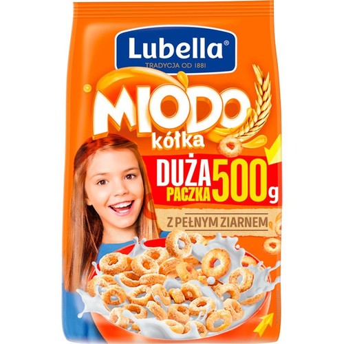 Mlekołaki Miodo kółka Lubella 500 g