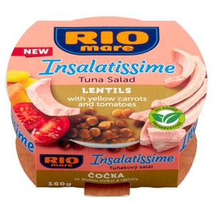 Gotowe danie tuńczyk z soczewicą Rio Mare 160 g