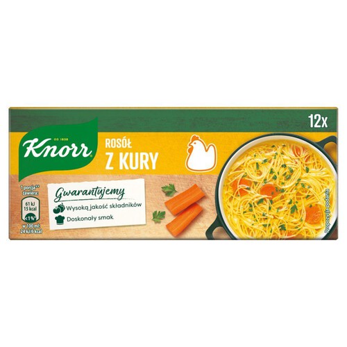 Kostka rosołowa z kury Knorr 120 g