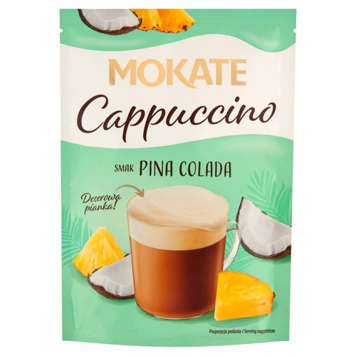 Cappuccino o smaku pina colada Mokate 40 g