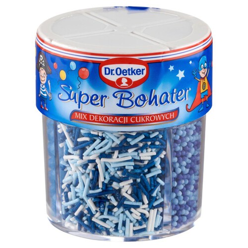 Posypka cukrowa super bohater Dr. Oetker 76 g