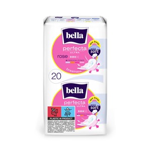 Podpaski Perfecta Ultra Rose Extra Soft  Bella 20 sztuk
