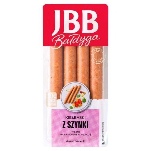 Kiełbaski z szynki JBB 190 g