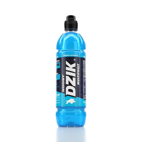 Napój izotoniczny Vitamin Boost Multifruit o smaku wieloowocowym DZIK 750 ml