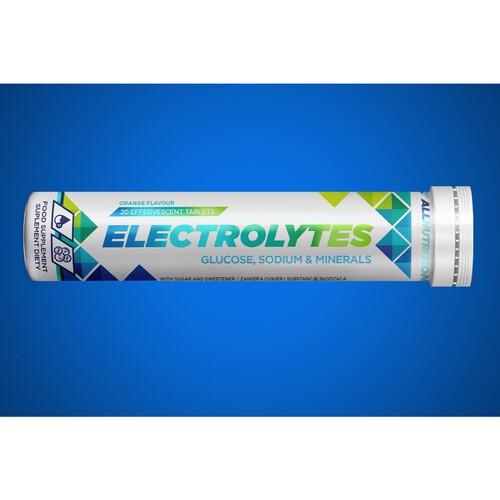 Electrolytes Orange 20 tabletek musujących Allnutrition 20 tabletek