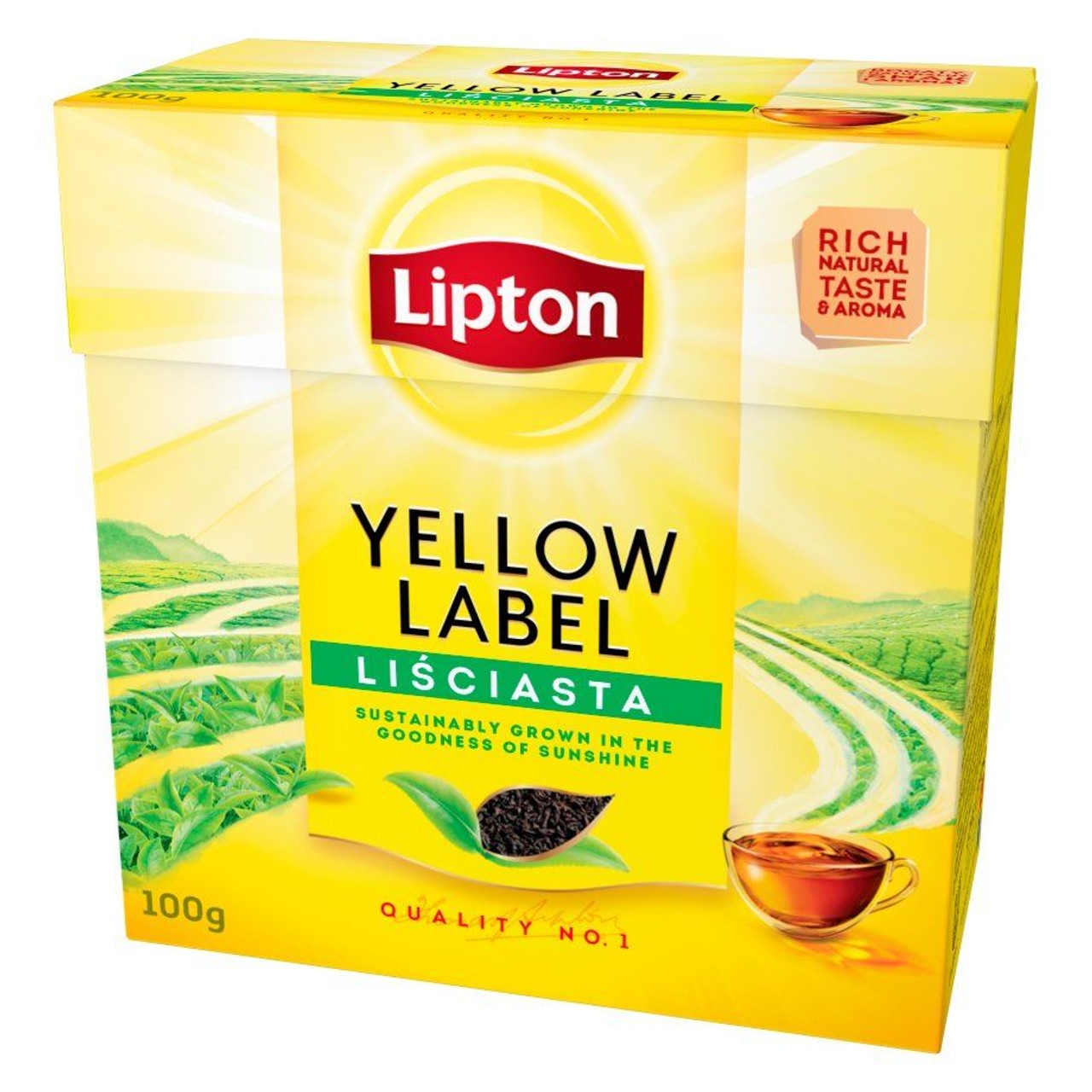Herbata czarna liściasta Lipton 100 g