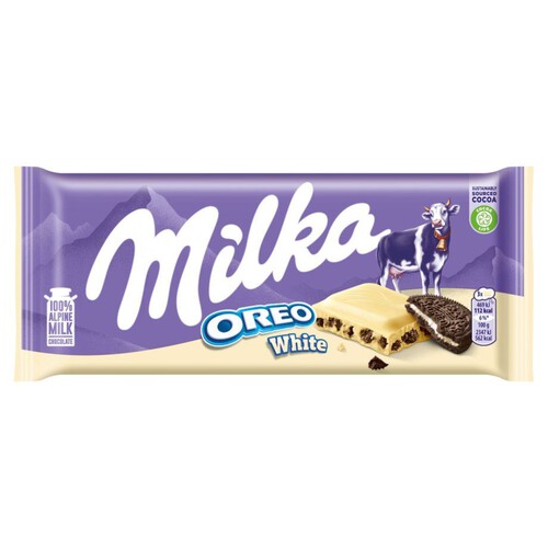 Czekolada mleczna Oreo white Milka 100 g