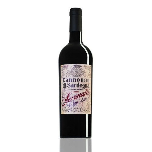 Wino czerwone wytrawne Serenata Cannonau di Sardegna Silvio Carta 750 ml