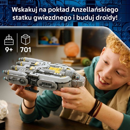 Zestaw LEGO® Star Wars™ Anzellański statek gwiezdny 75445 LEGO 1 sztuka