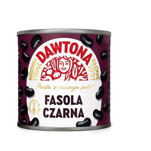 Fasola czarna konserwowa Dawtona 200 g