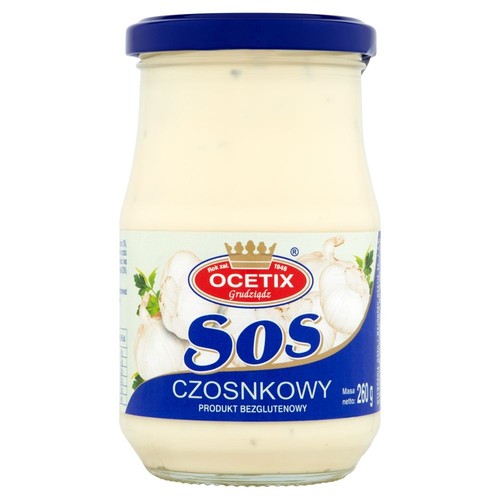 Sos czosnkowy Ocetix 260 g