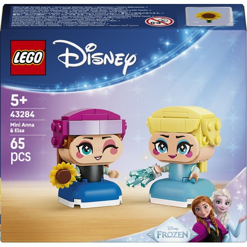 Disney Kraina lodu Mała Anna i Elza 43284, zabawka konstrukcyjna LEGO 1 sztuka