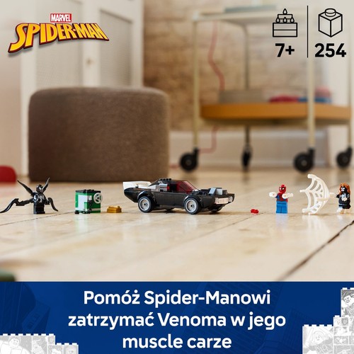 Marvel Spider-Man kontra muscle car Venoma 76309 LEGO 1 sztuka