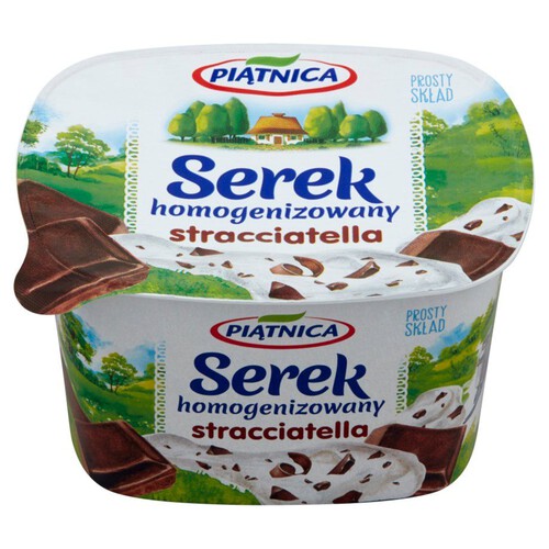 Serek homogenizowany stracciatella Piątnica 150 g