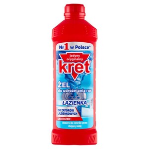 Żel do udrażniania rur do łazienki Kret 500 g