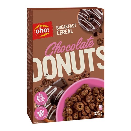 Płatki śniadaniowe czekoladowe pączki oho! 325 g