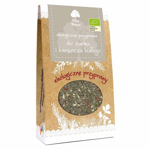 BIO Przyprawa do żurku i barszczu białego Dary Natury 50 g