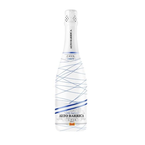Wino hiszpańskie białe musujące Cava alk. 11,5% obj. Alto Barrica  750 ml