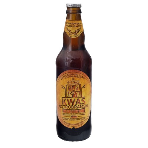 Kwas chlebowy Ostrobramski alk.0,5% obj. PolBioEco 500 ml