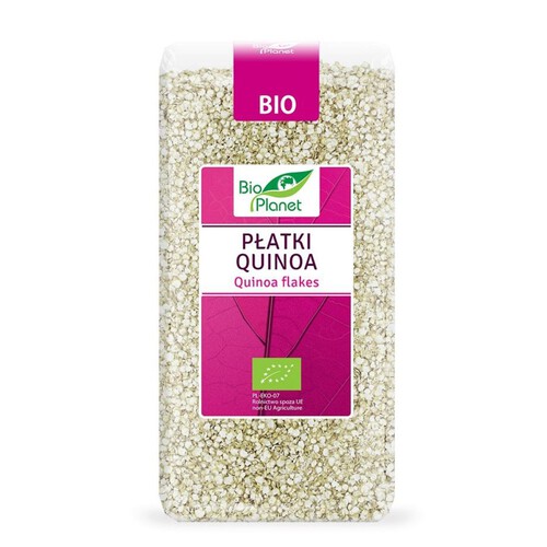 Płatki Quinoa Produkt rolnictwa ekologicznego Bio Planet 300 g