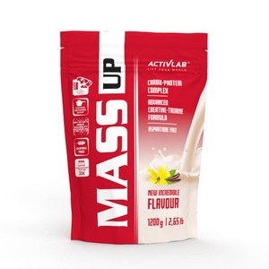 Odżywka białkowa Mass Up wanilia ACTIVLAB 1,2 kg