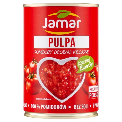 Pulpa pomidorowa pomidory drobno krojone Jamar 400 g