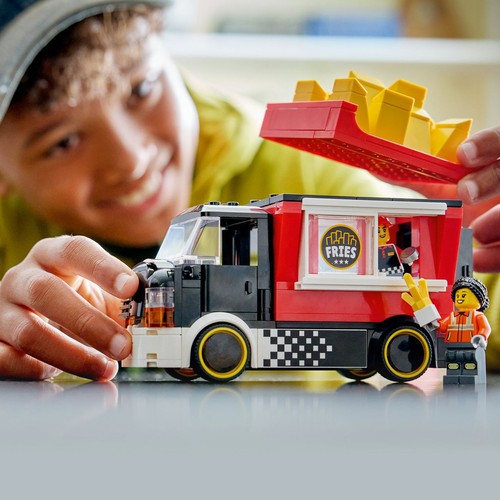City Food truck z frytkami 60488, zestaw konstrukcyjny LEGO 1 sztuka