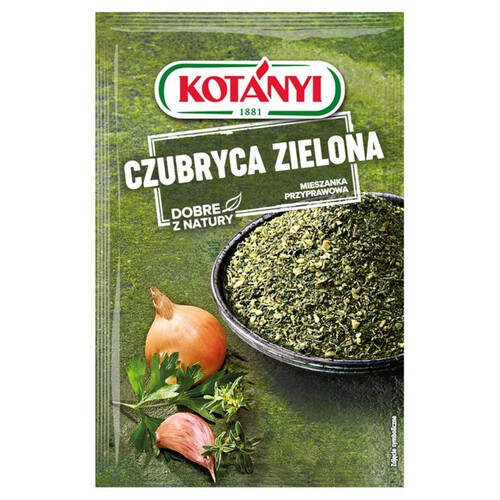 Czubryca zielona mieszanka przypraw Kotányi 25 g