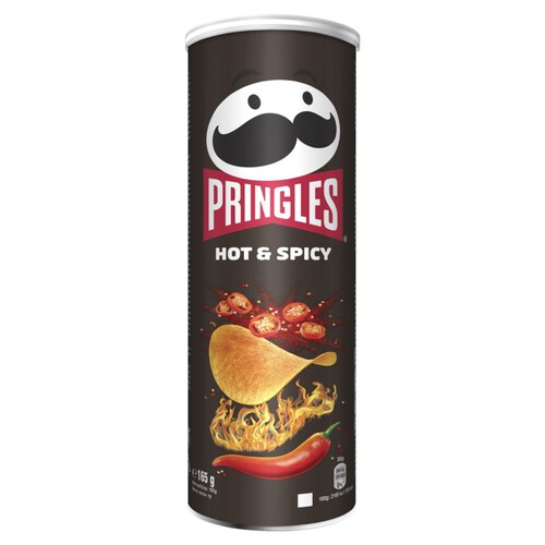 Chipsy o ostrym i pikantnym smaku  Pringles 165 g