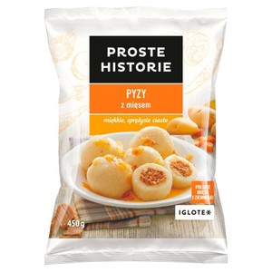Pyzy z mięsem wieprzowo wołowym Iglotex 450 g