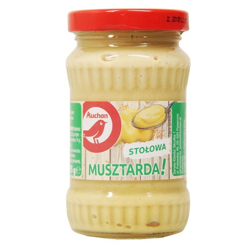 Musztarda stołowa Auchan 175 g