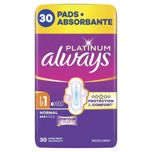 Podpaski Platinum ultra normal Always 30 sztuk