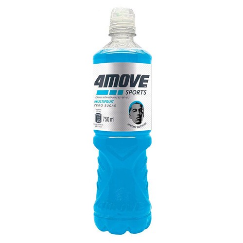 Napój izotoniczny wieloowocowy bez cukru 4Move 750 ml