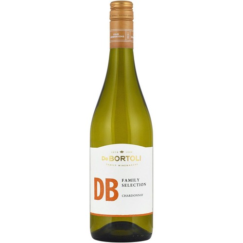 Wino australijskie białe wytrawne DB Family Selection Chardonnay alk. 12,5% obj. De Bortoli 750 ml