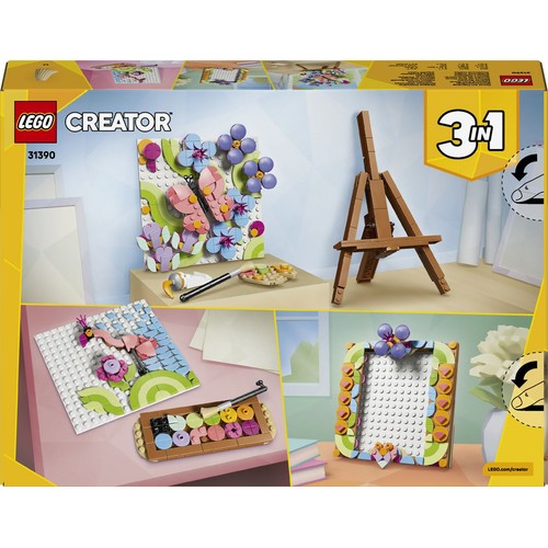 Creator 3 w 1 Dekoracyjny obraz z kwiatami 31390 LEGO 1 sztuka