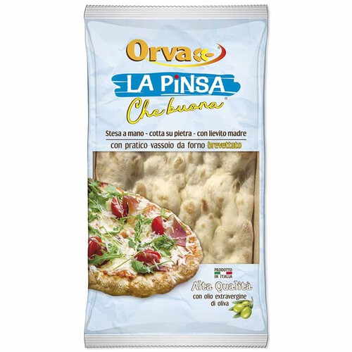 La pinsa bianca pieczywo pszenne z oliwą z oliwek Orva 230 g