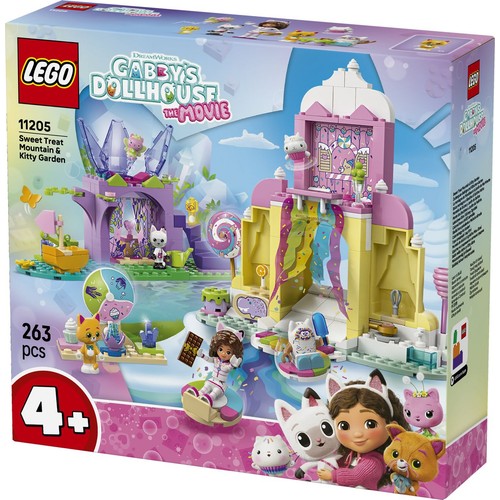 Koci domek Gabi Łakociowa Góra i Kiciowy Ogródek 11205 LEGO 1 sztuka