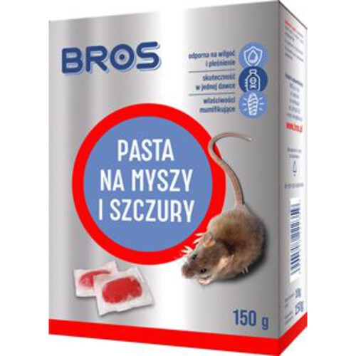 Pasta na myszy i szczury Bros 150 g