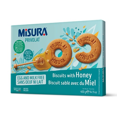 Ciastka z miodem  Misura 400 g