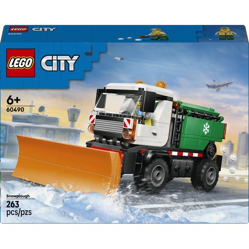 City Pług śnieżny 60490, zestaw z minifigurką LEGO 1 sztuka