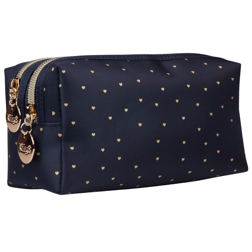 Kosmetyczka dwa suwaki Golden Heart Killys 1 sztuka