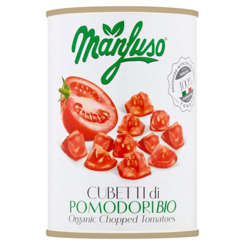 BIO Pomidory w kawałkach  Manfuso 400 g
