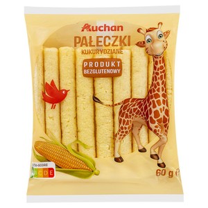 Pałeczki kukurydziane Auchan 60 g