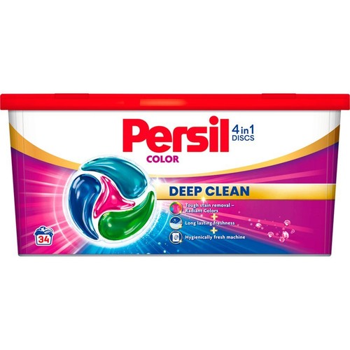 Kapsułki do prania 4 in 1 Deep Clean color Persil 34 kapsułki