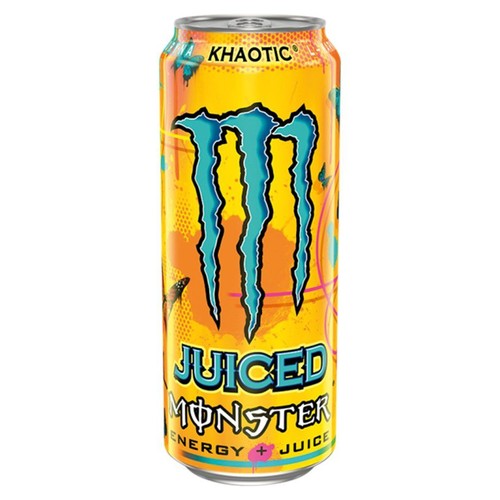 Gazowany napój energetyczny Jusiced Khaotic Monster 500 ml