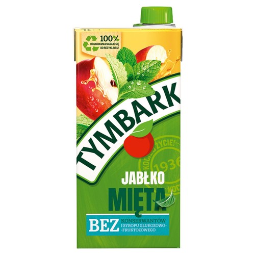 Napój owocowy jabłko - mięta Tymbark 1 l