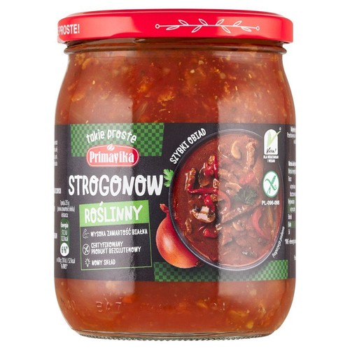 Strogonow roślinny Primavika 470 g